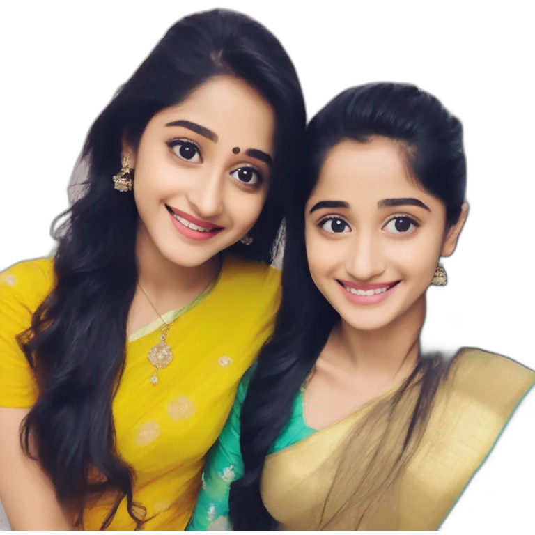 Jannat Zubair with Shivangi Joshi emoji