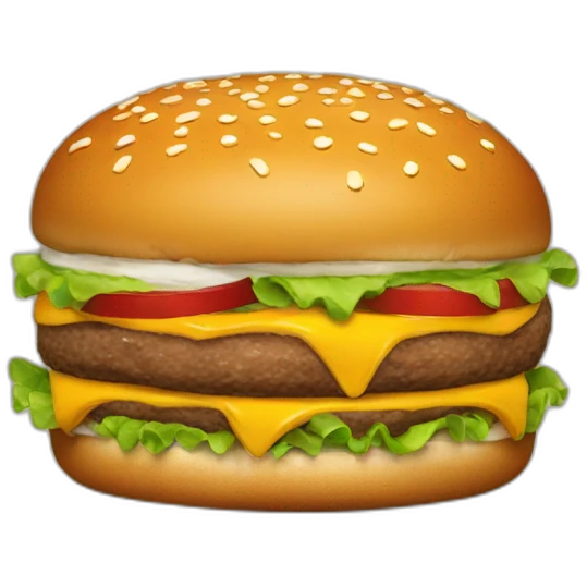Burger king emoji