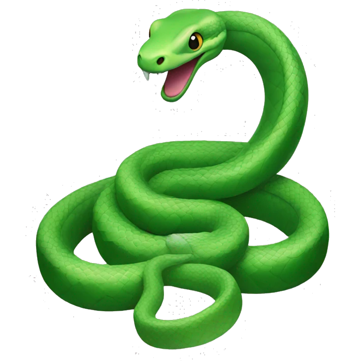 Green snake emoji