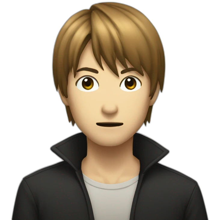 Yagami Kira face emoji
