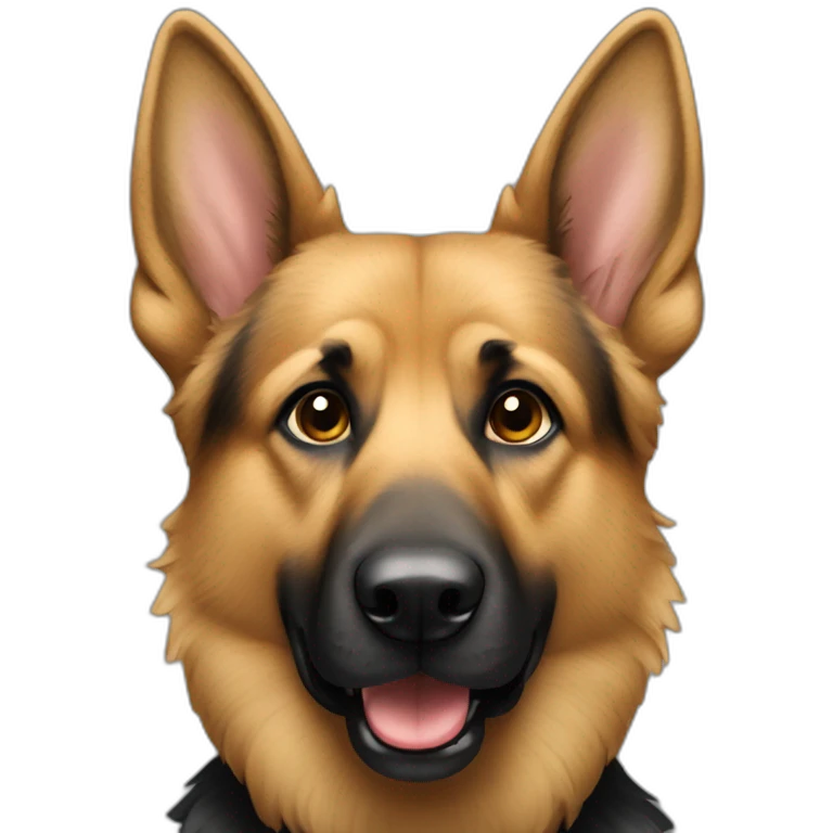 Berger allemand emoji