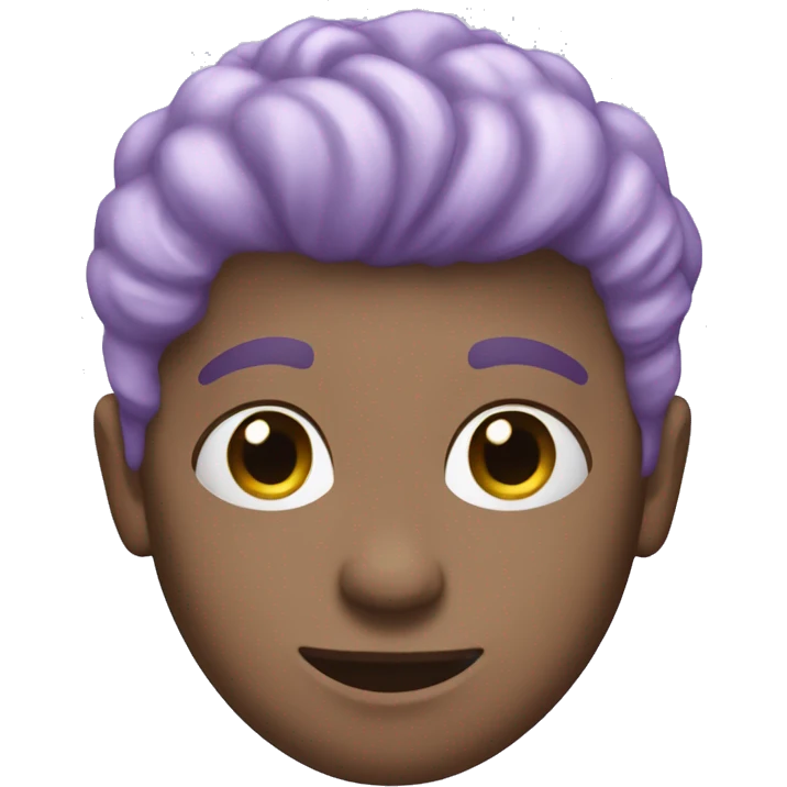 Pastel purple lavender emoji