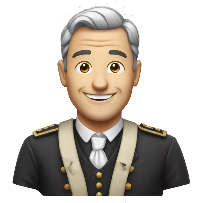 Smiling Englishman emoji