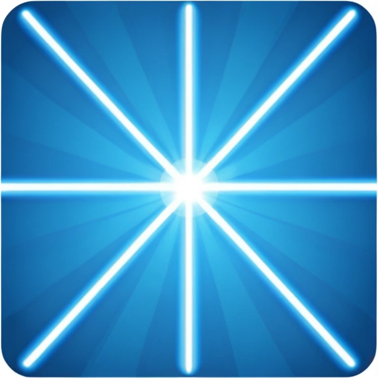 one laser beam emoji