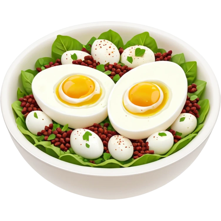 Egg, Labneh and Sumac Salad Bowls
 emoji