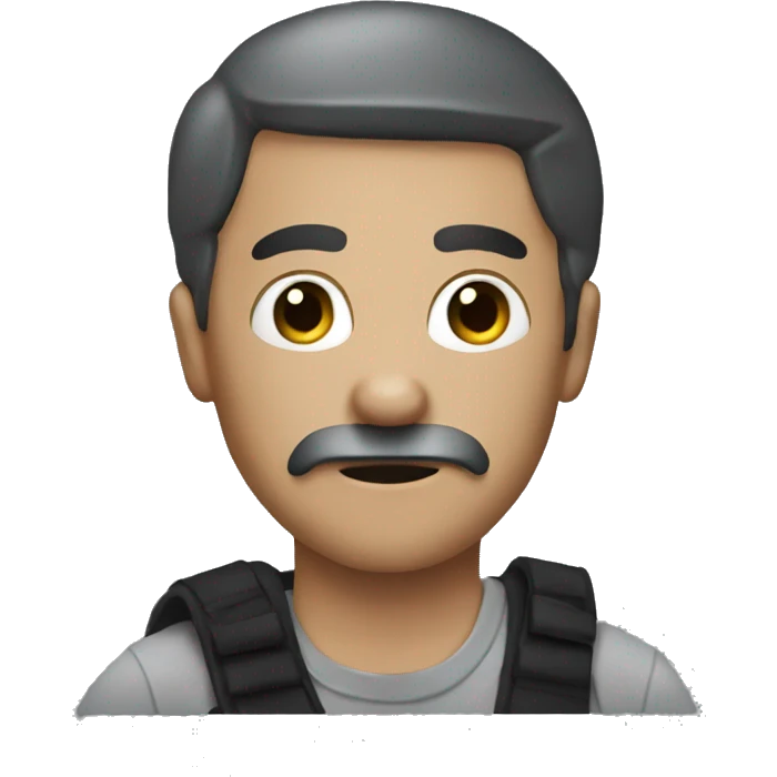Make an robber emoji