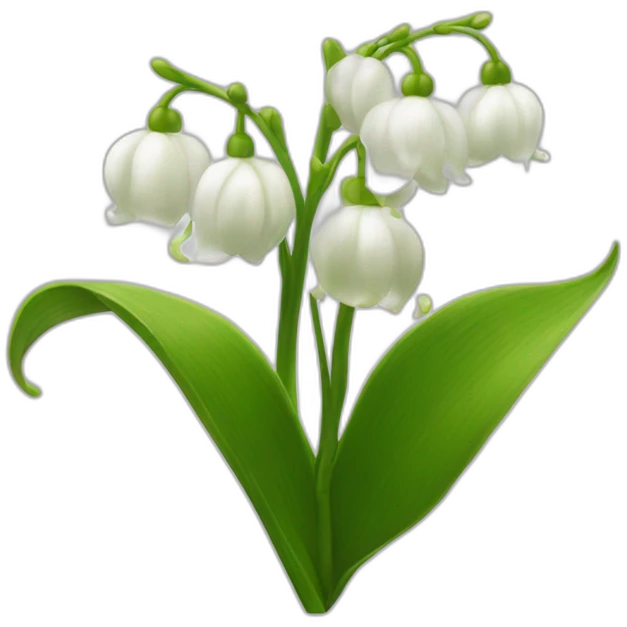 Lilly of the valley emoji