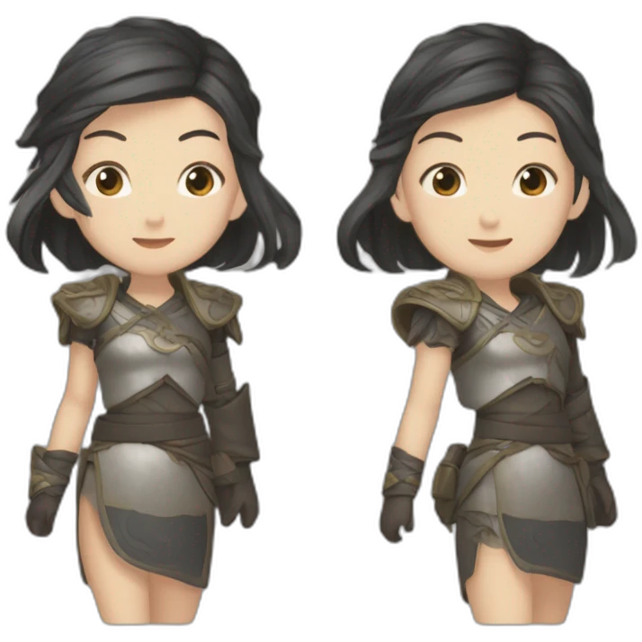 須藤舞美（日本の女の子） emoji