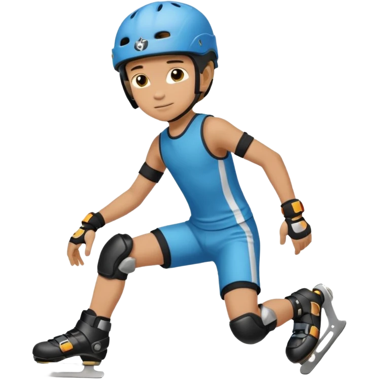 Roller blader boy emoji