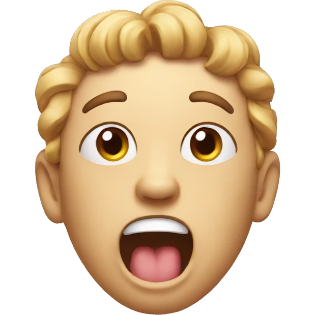 Mewing emoji