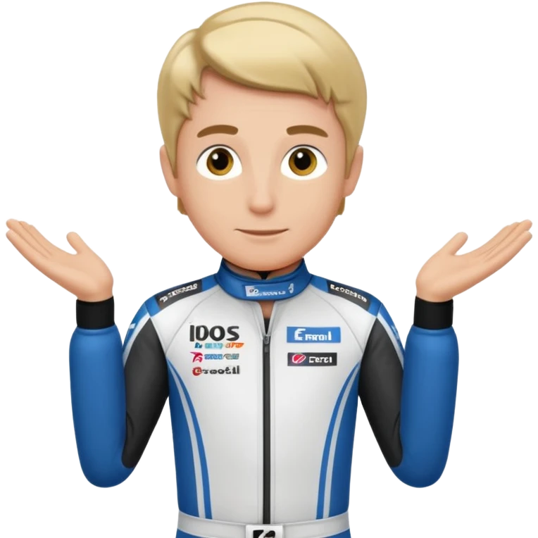 George Russel T pose emoji