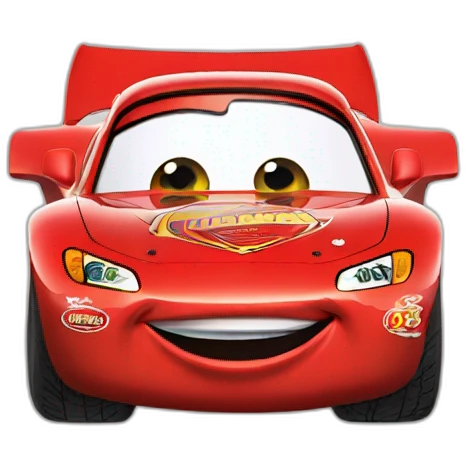 Lighting mcqueen emoji