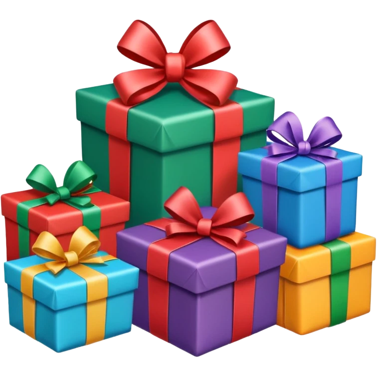presentes de natal emoji