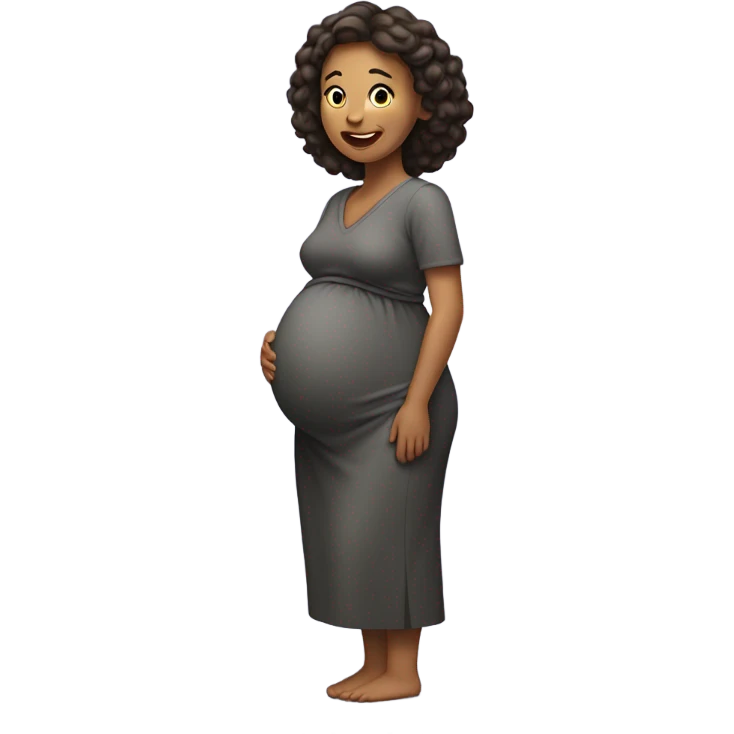 Pregnant emoji