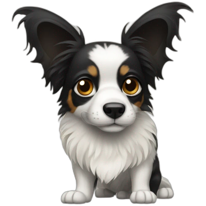 Serpent papillon  emoji