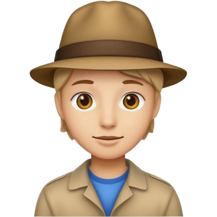 wearing the thing on the top emoji