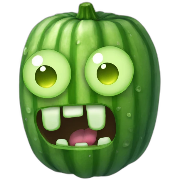 cucumber zombie emoji