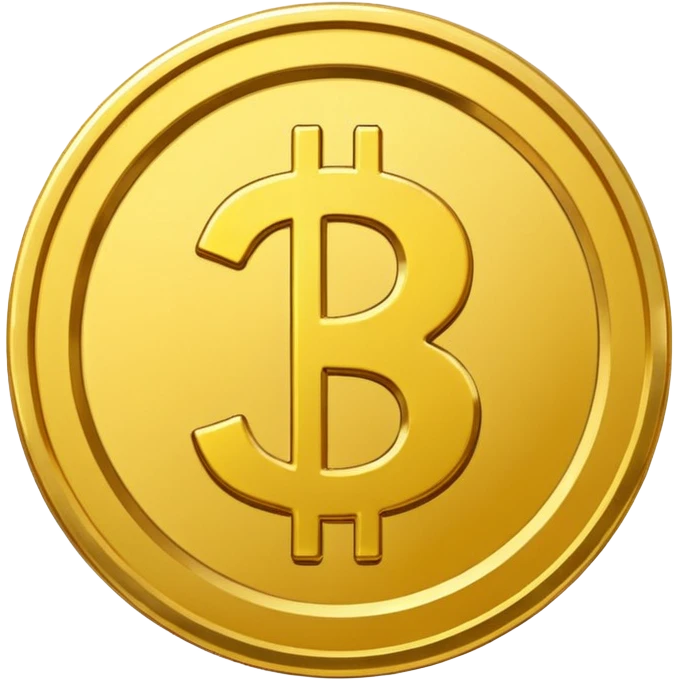 Gold coin with dollar sign emoji emoji