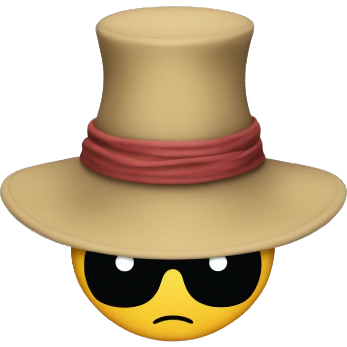 One piece hat emoji