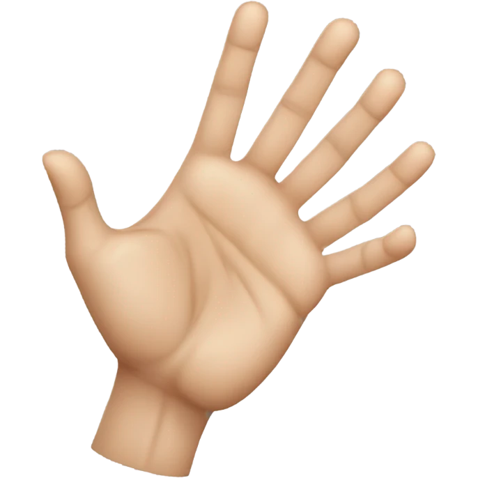 Hand emoji