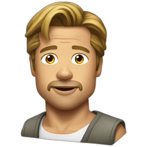 Brad Pitt emoji