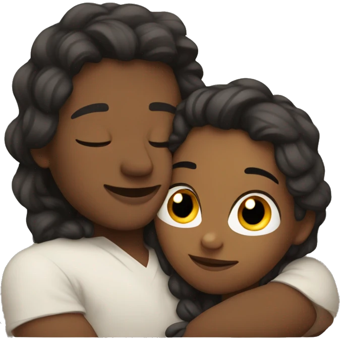 Cuddling  emoji