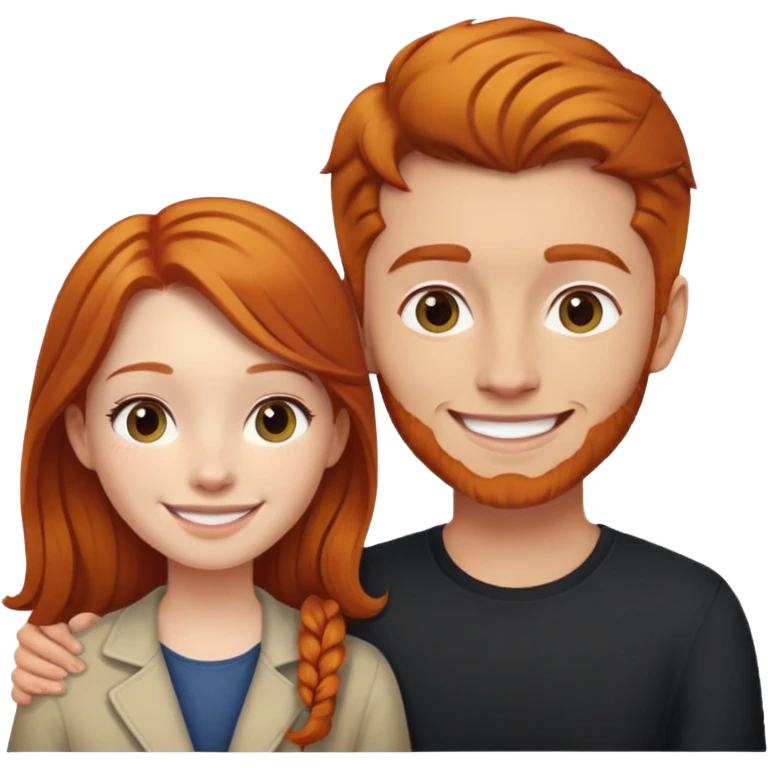 jj maybank with ginger gurl emoji