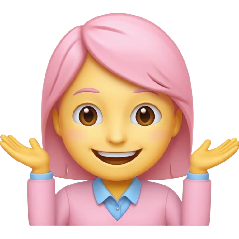 EMOJI EMPRENDIMIENTO ROSA PASTEL emoji