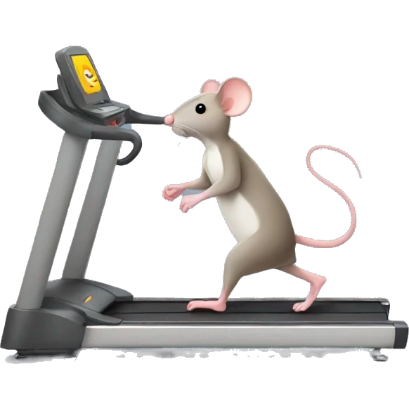 Mouse treadmill emoji