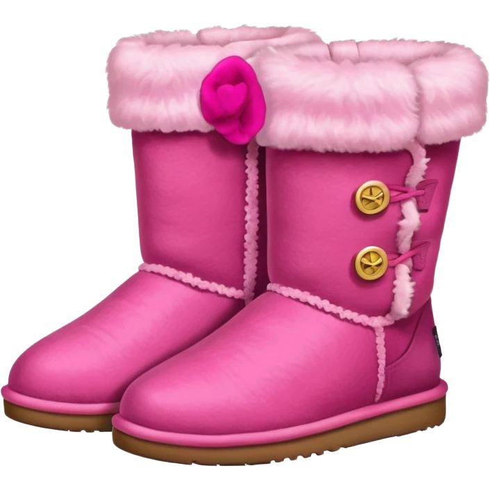 pink ugg emoji
