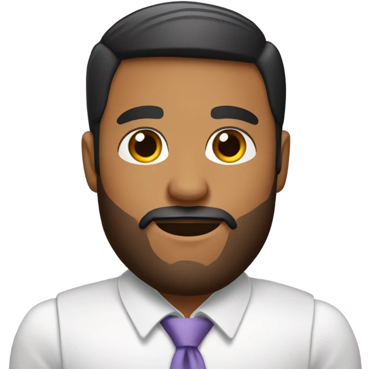 Puerto rican beard short hair married emoji