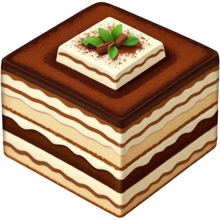 tiramisu slice emoji