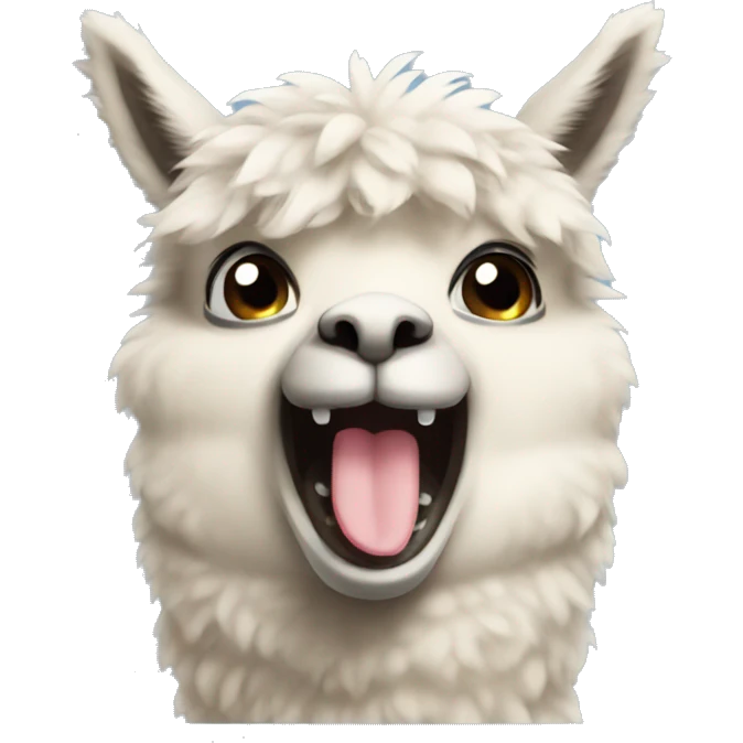 alpaca thats laughing emoji