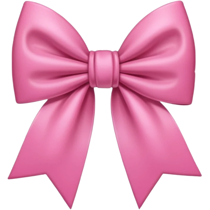 Pink coquette aesthetic bow emoji
