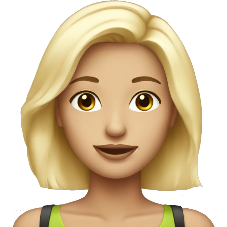 blonde beautifull women emoji