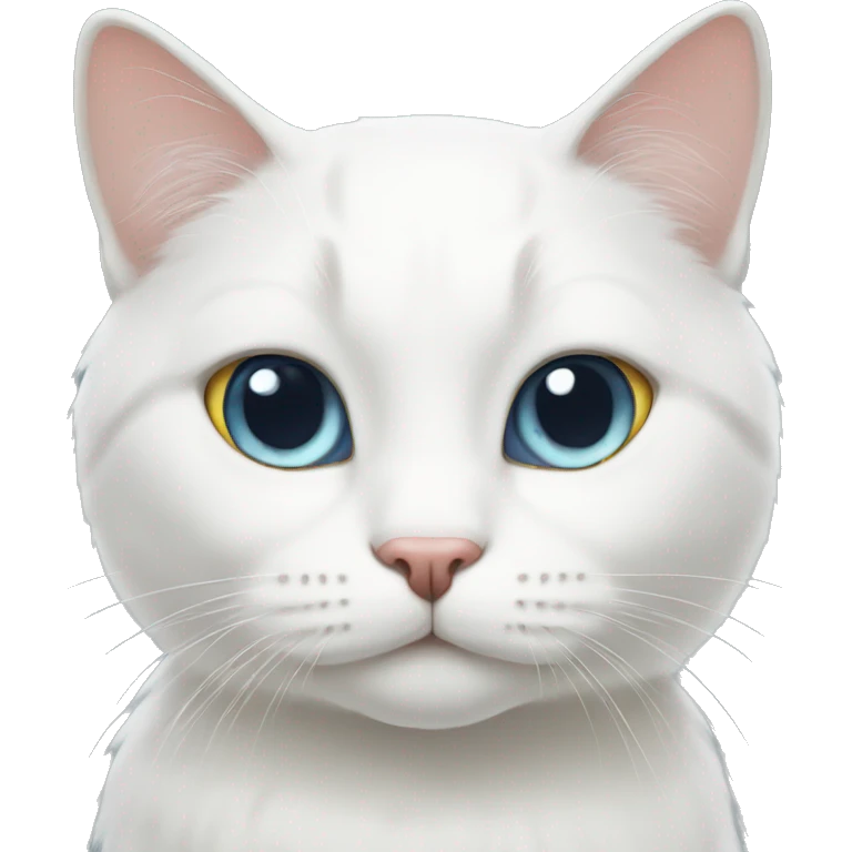 White cat emoji