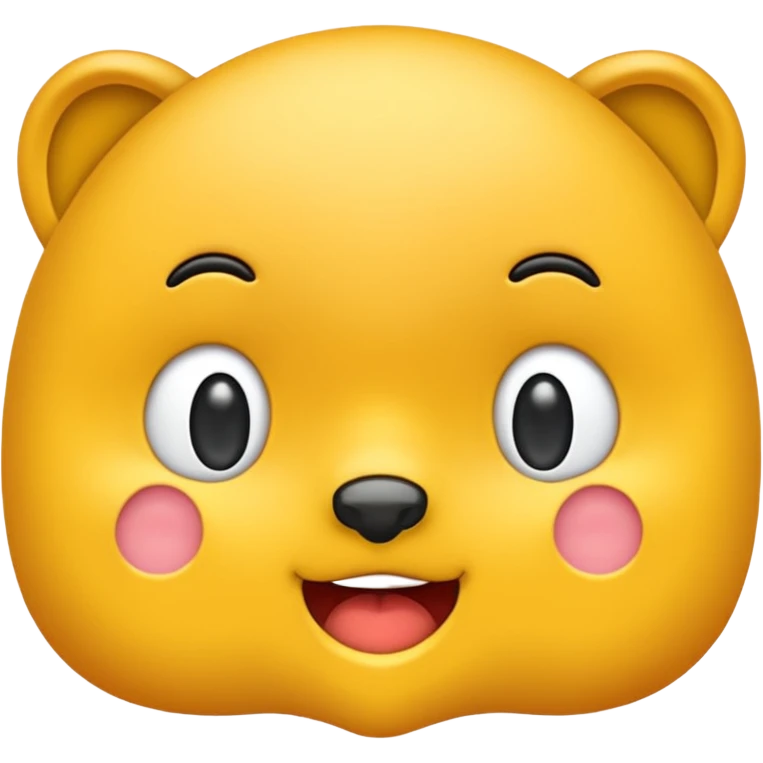눈을 맞고있는 펭귄 emoji