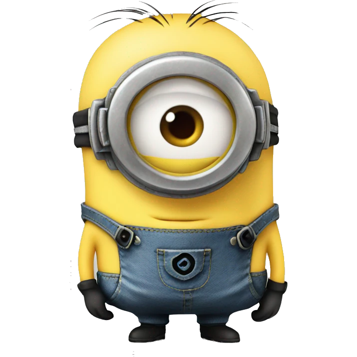 minion with heart emoji