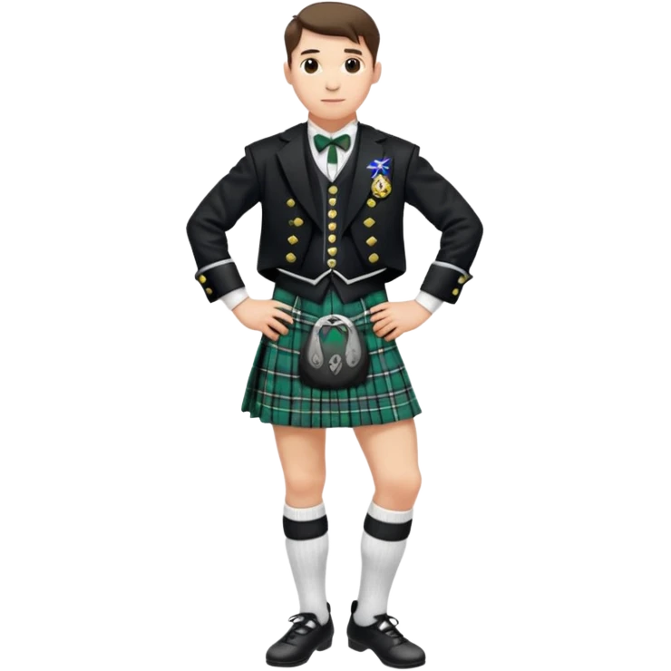 Highland dancing emoji