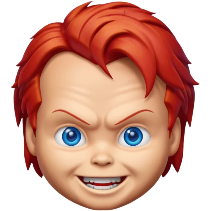Un emojin de chuky emoji
