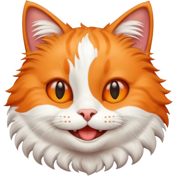 Cat smiling  emoji