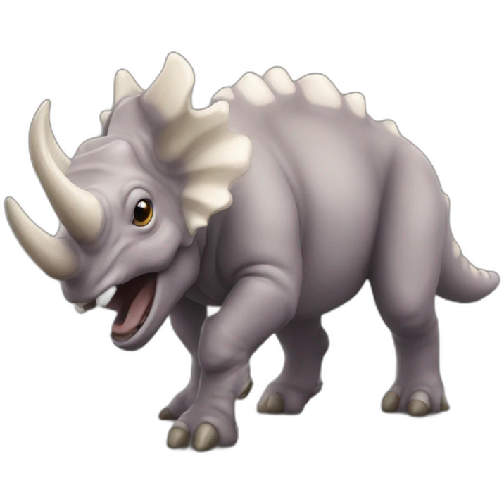 tricératops emoji