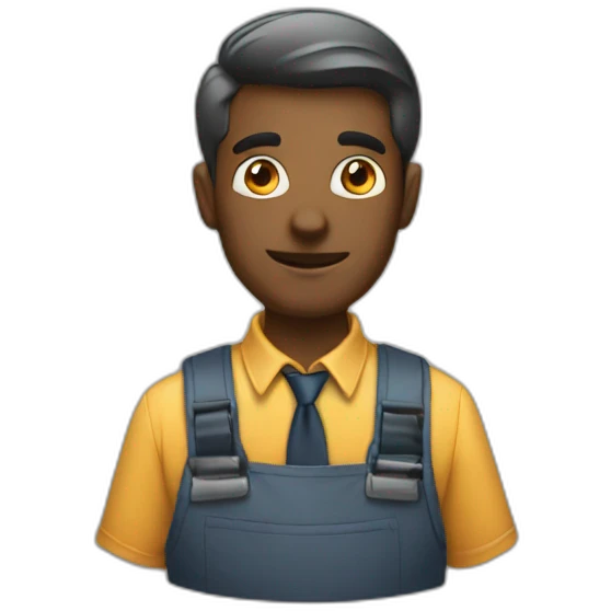 Trading man emoji