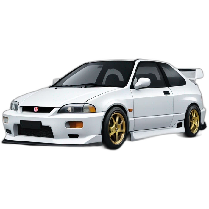 front honda civic ek9 emoji