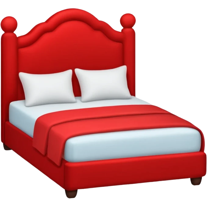 red bed emoji emoji