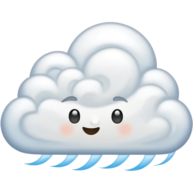 blowing wind emoji