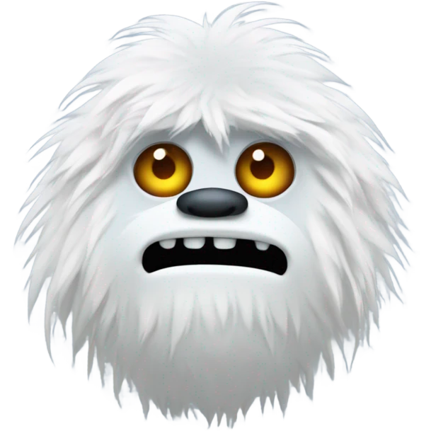 four eyes yeti emoji