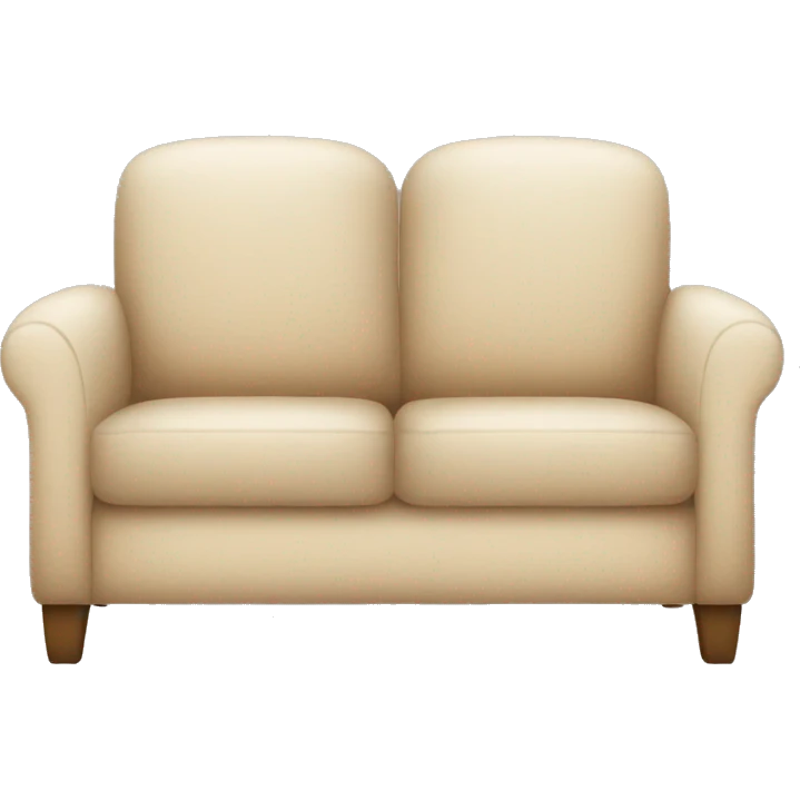 beige sherpa couch emoji