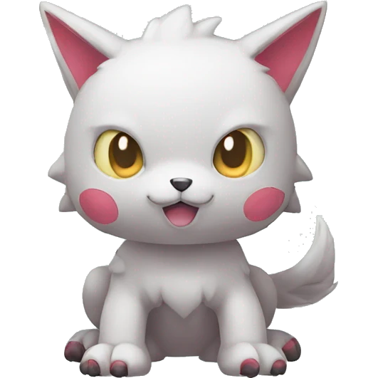 cute kawaii cool edgy Digimon-Fakemon-animal full body emoji