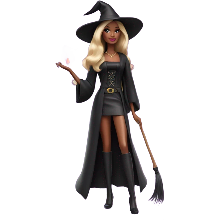 Barbie witch full body emoji